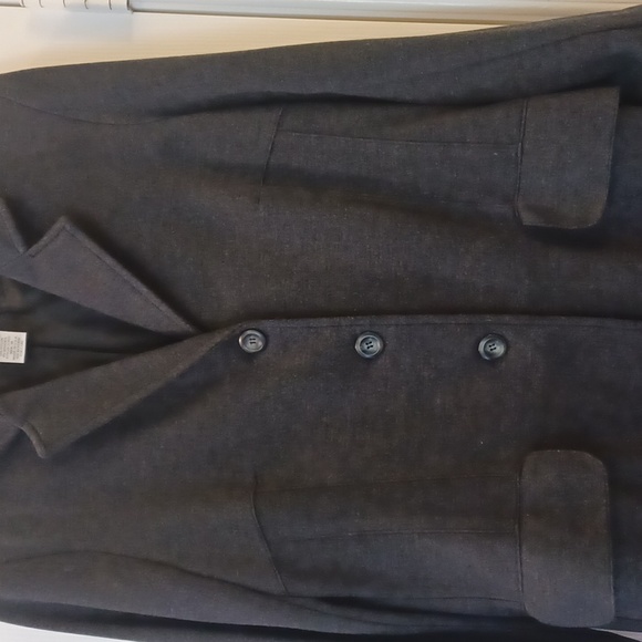 *VTG Will Smith Dark Grey Stretch Coat sz 10 - Picture 4 of 12